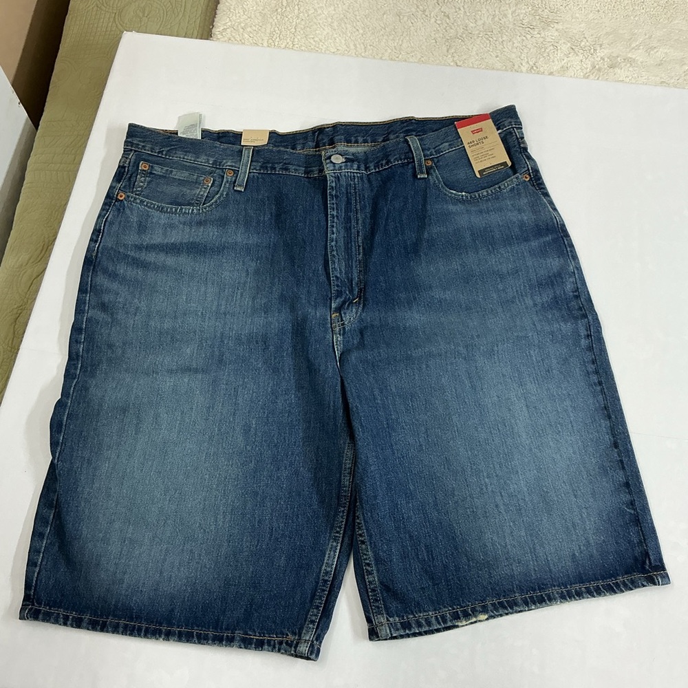 Levi's Dark Blue Denim Jean Shorts